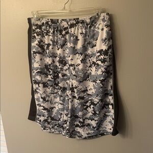 Digital Camo Athletic Shorts